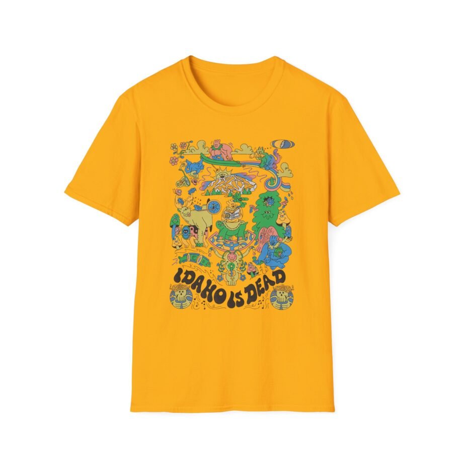 Grateful Dead Idaho United States of Dead Unisex Softstyle T-shirt