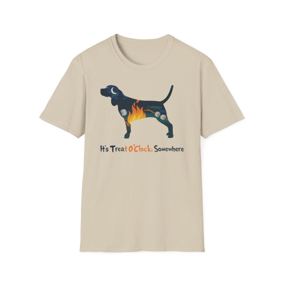 Beagle Treat O'clock Unisex Softstyle T-Shirt