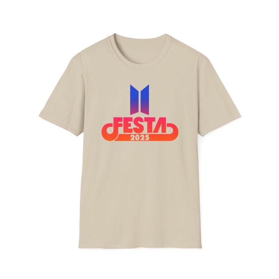 2025 Bts Festa X Weverse Unisex Softstyle T-Shirt