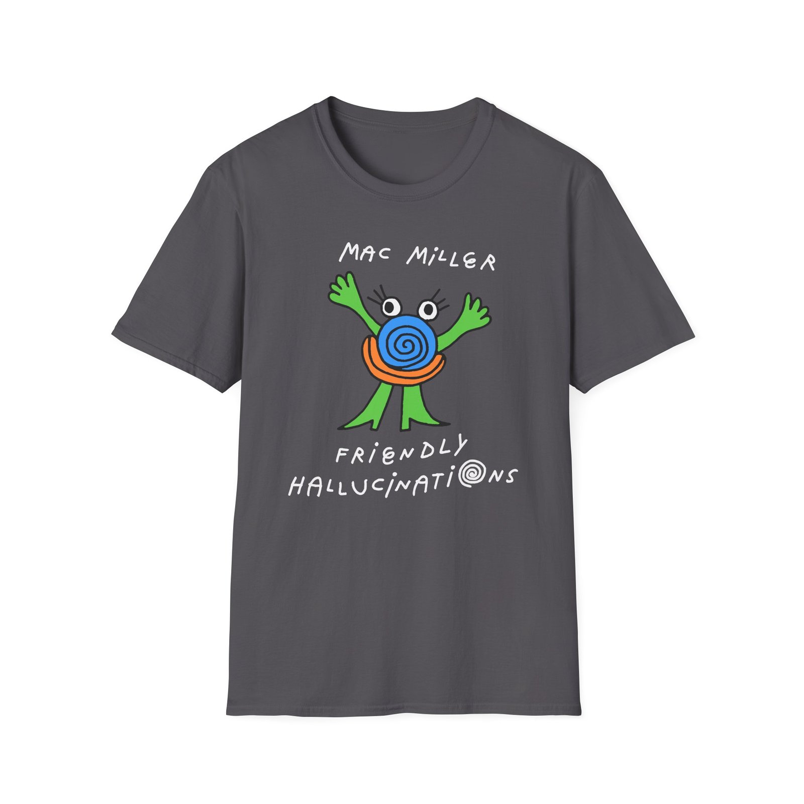 Mac Miller Friendly Hallucinations Unisex Softstyle T-shirt