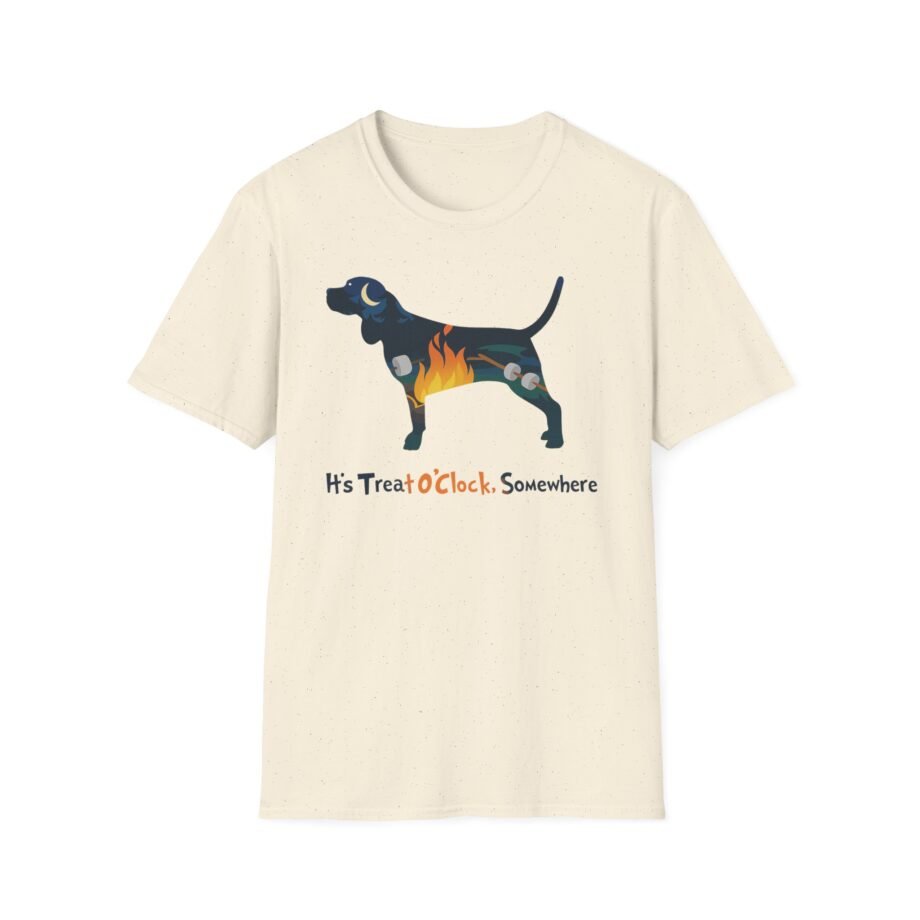 Beagle Treat O'clock Unisex Softstyle T-Shirt