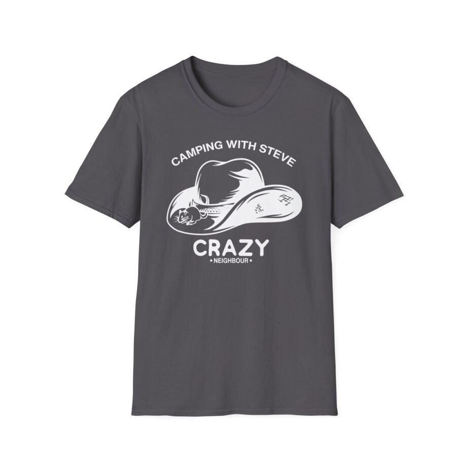 Steve Wallis Crazy Neighbour Unisex Softstyle T-Shirt