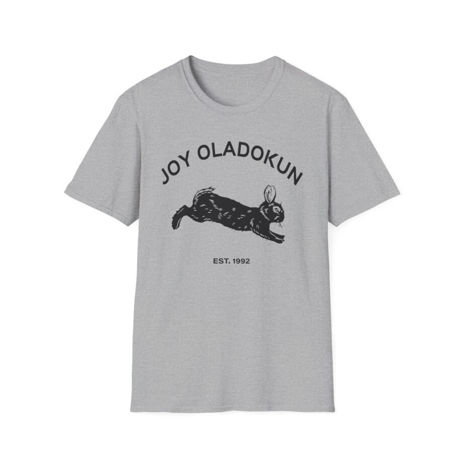 Joy Oladokun Burnt Orange Hare Unisex Softstyle T-shirt
