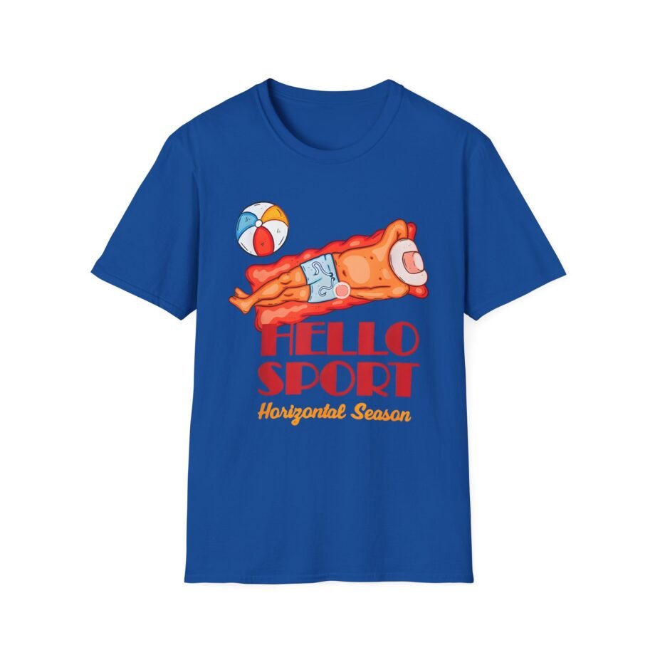 Hello Sport Horizontal Season Unisex Softstyle T-shirt