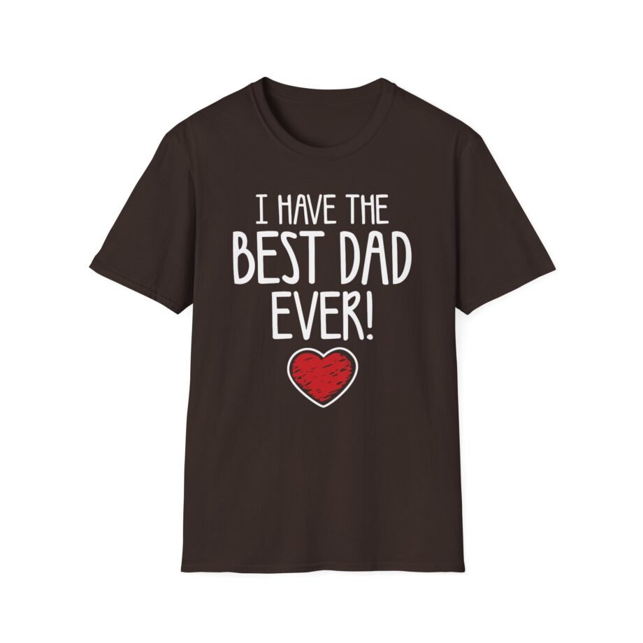 Best Dad Ever Unisex Softstyle T-shirt