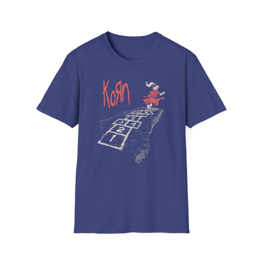 Korn Follow Hopscotch Unisex Softstyle T-shirt