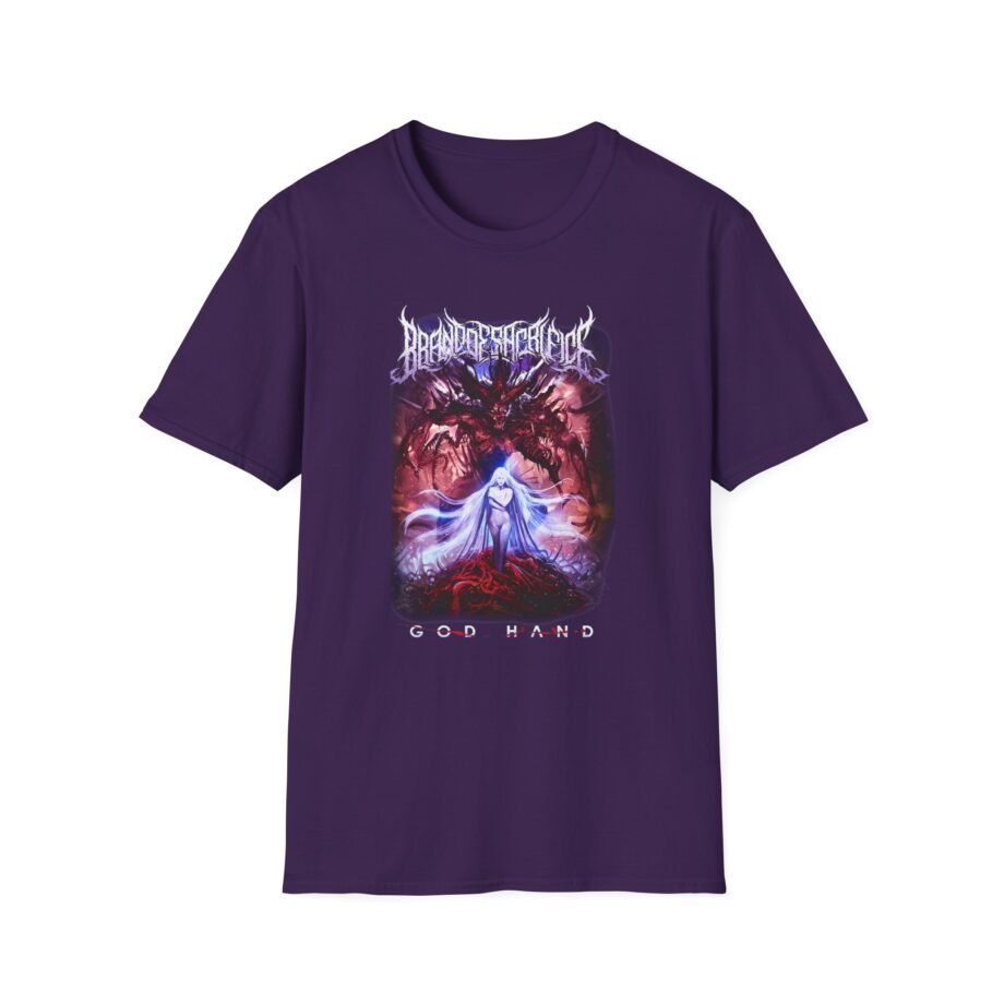 Brand of Sacrifice God Hand Unisex Softstyle T-shirt