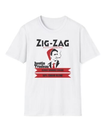Justin Trudeau Slowly Burning Canada Unisex Softstyle T-shirt