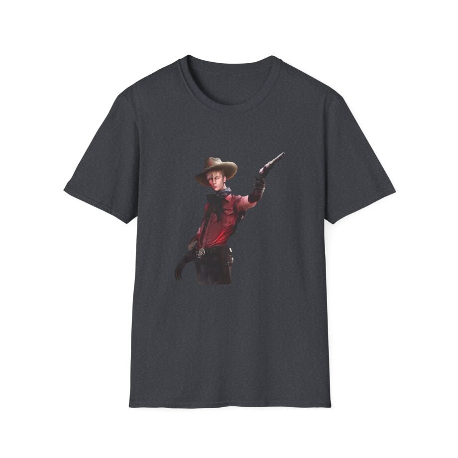 Machine Gun Kelly Outlaw Rodeohouston Unisex Softstyle T-shirt
