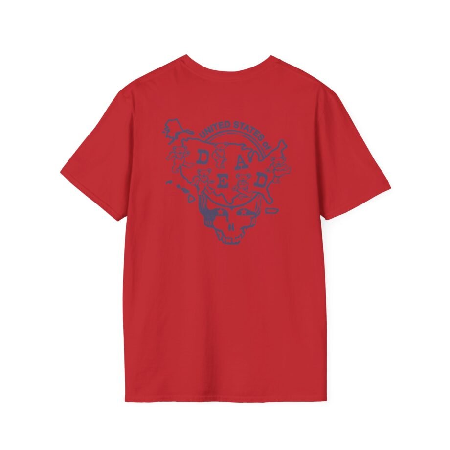 Connecticut United States of Dead Unisex Softstyle T-shirt