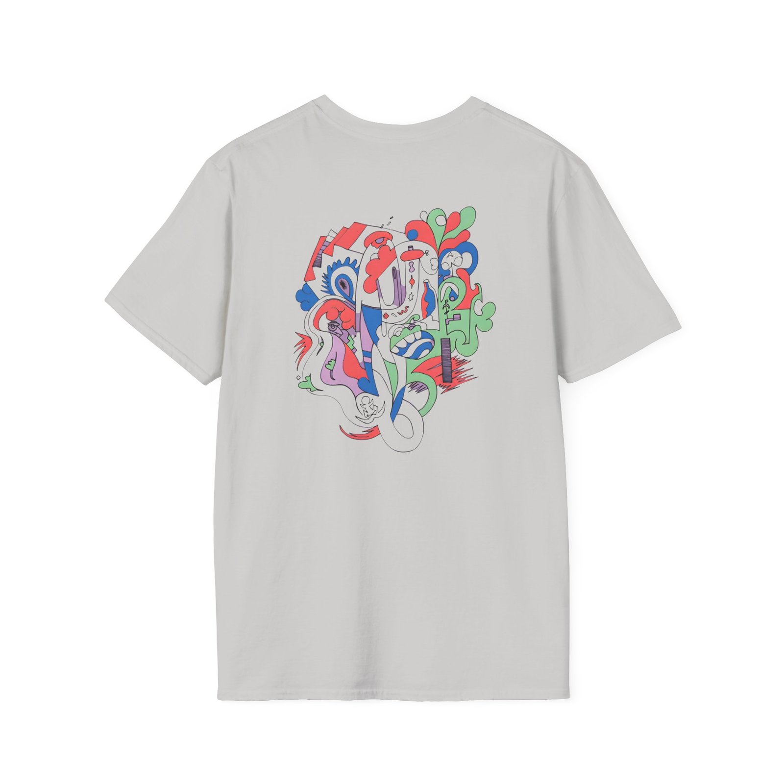 Mac Miller Faces Smile Unisex Softstyle T-shirt