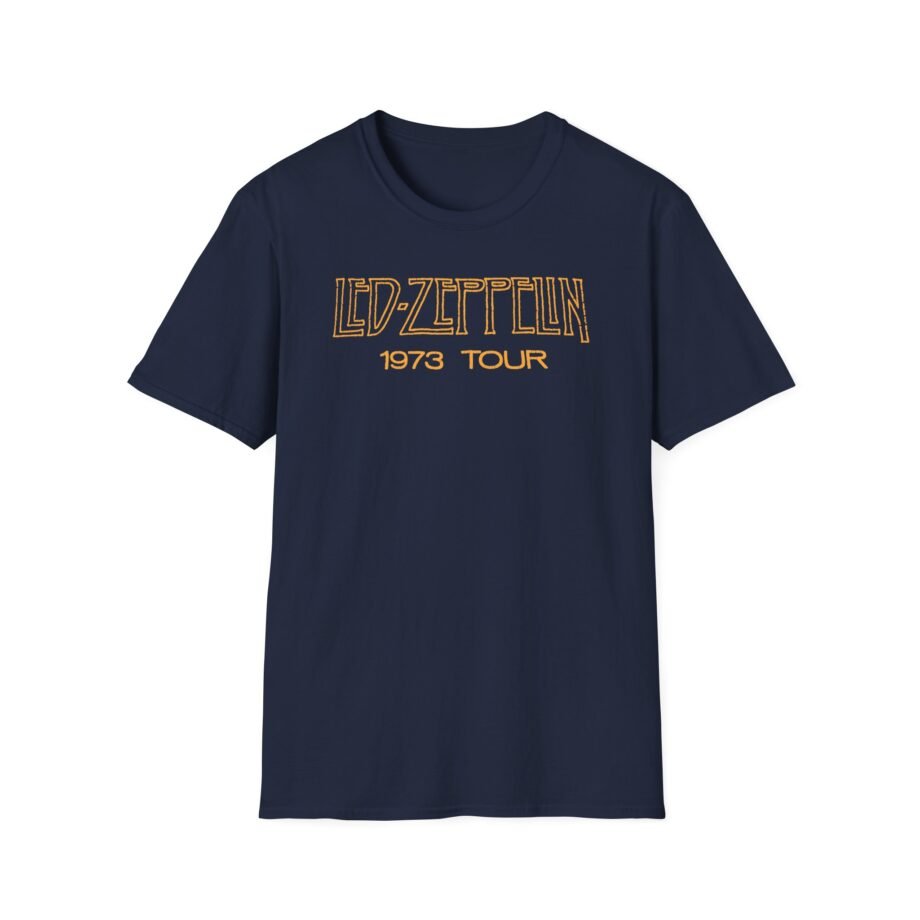 1973 Led Zeppelin Showco Tour Unisex Softstyle T-shirt