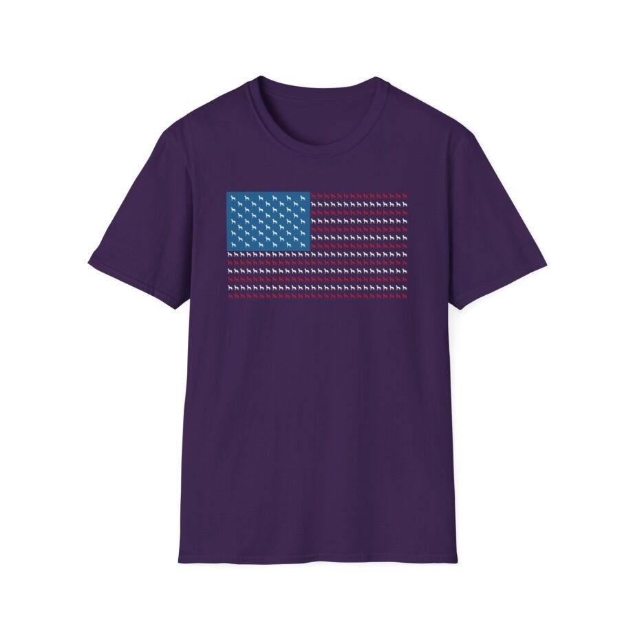 Great Dane American Dane Too Unisex Softstyle T-shirt