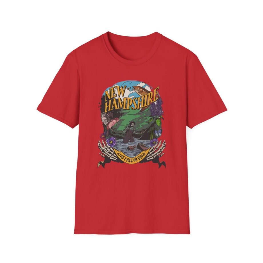 Grateful Dead Hampshire United States of Dead Unisex Softstyle T-shirt