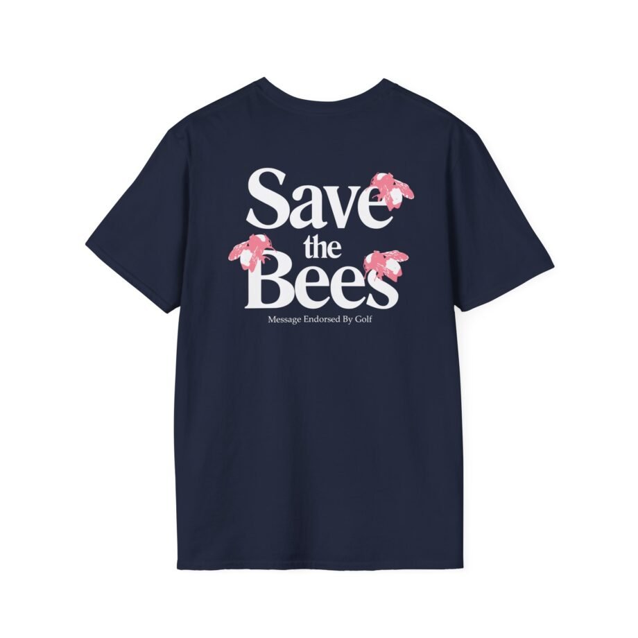 Golf Save the Bees Unisex Softstyle T-shirt