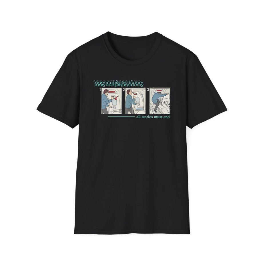 Seeyouspacecowboy Plane Unisex Softstyle T-shirt