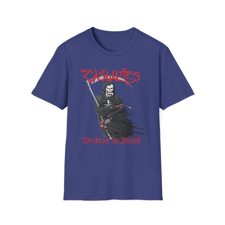 Casualties Written in Blood Unisex Softstyle T-shirt
