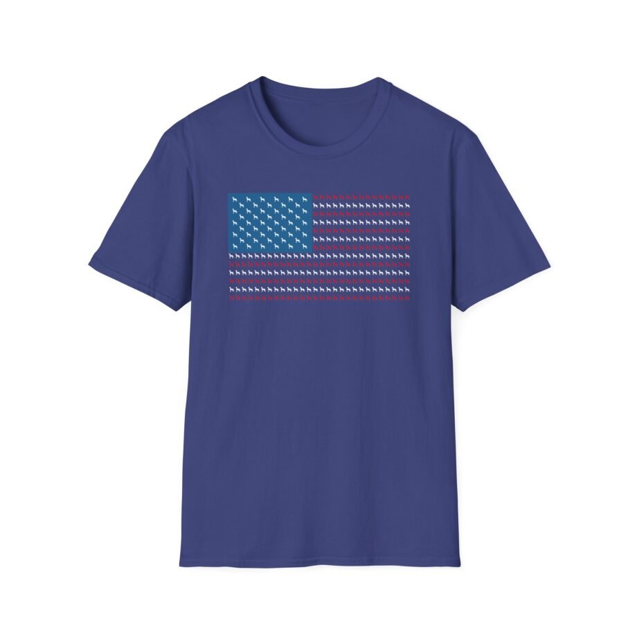 Great Dane American Dane Too Unisex Softstyle T-shirt
