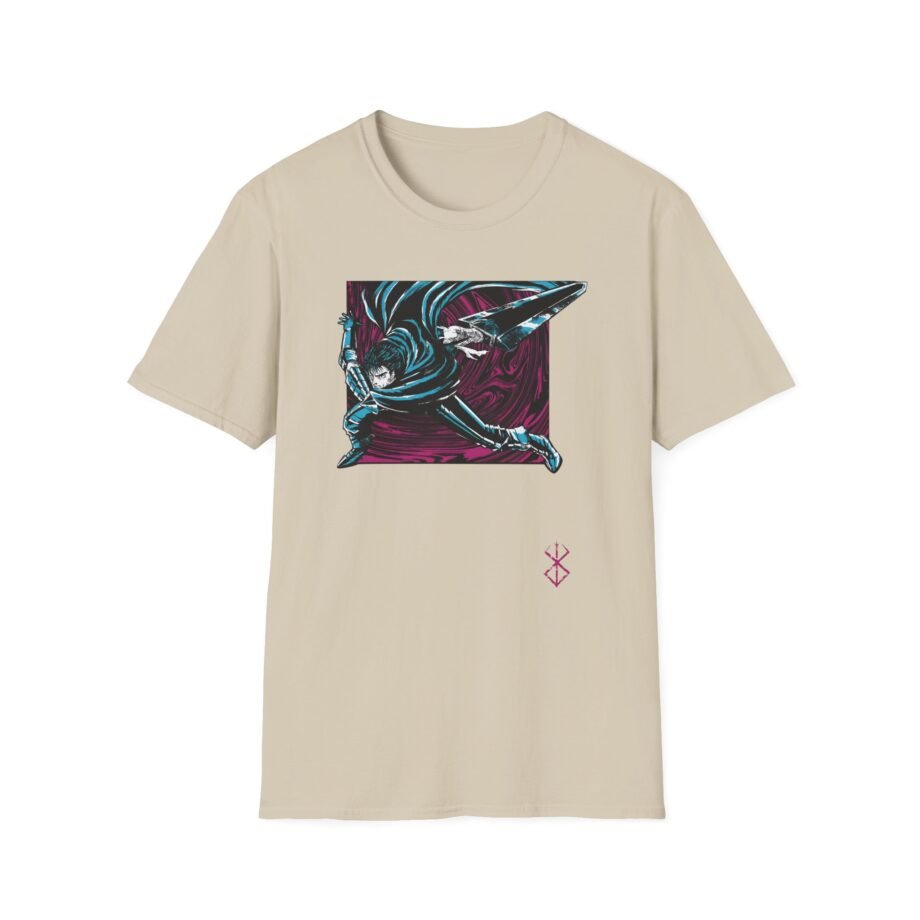 Berserk Guts Final Slash Unisex Softstyle T-shirt