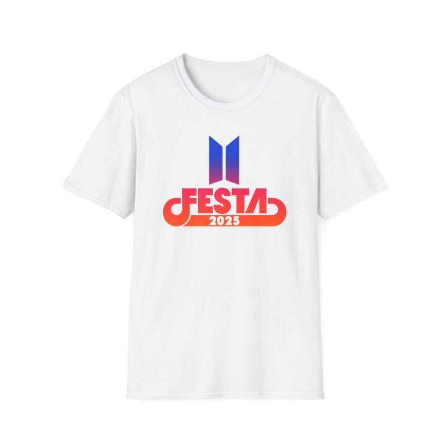 2025 Bts Festa X Weverse Unisex Softstyle T-Shirt
