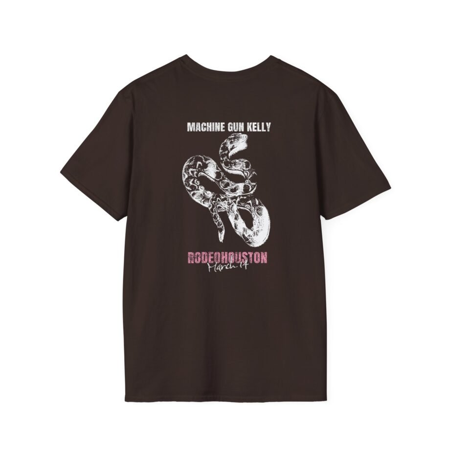 Machine Gun Kelly Outlaw Rodeohouston Unisex Softstyle T-shirt