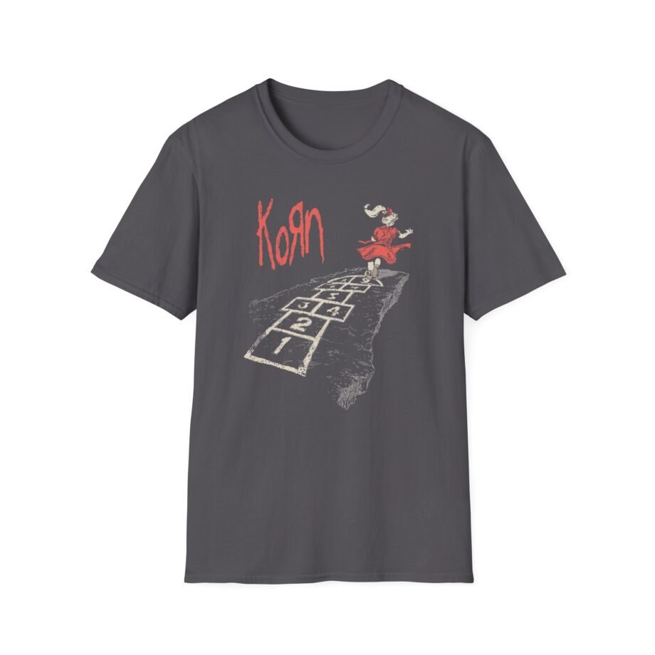 Korn Follow Hopscotch Unisex Softstyle T-shirt