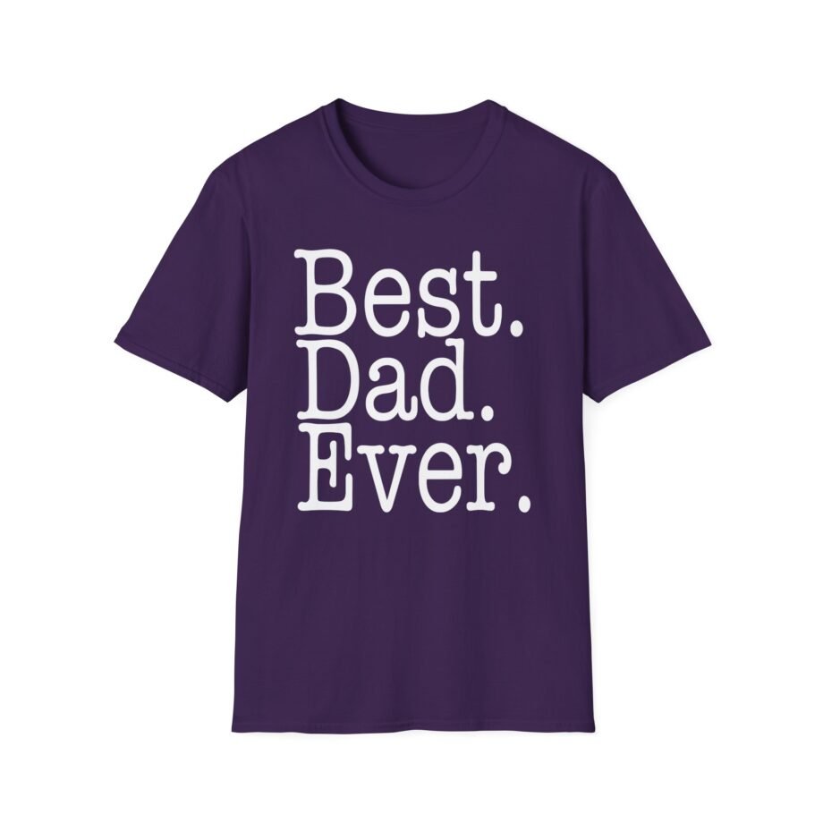 Best Dad Ever Unisex Softstyle T-shirt