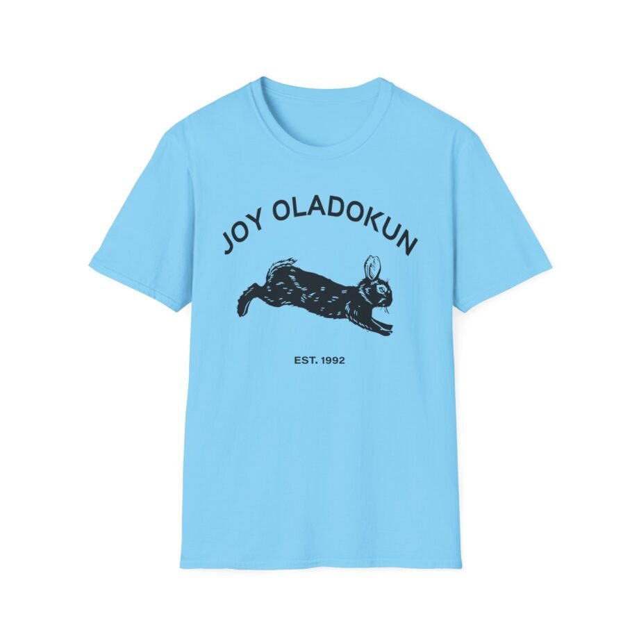 Joy Oladokun Burnt Orange Hare Unisex Softstyle T-shirt