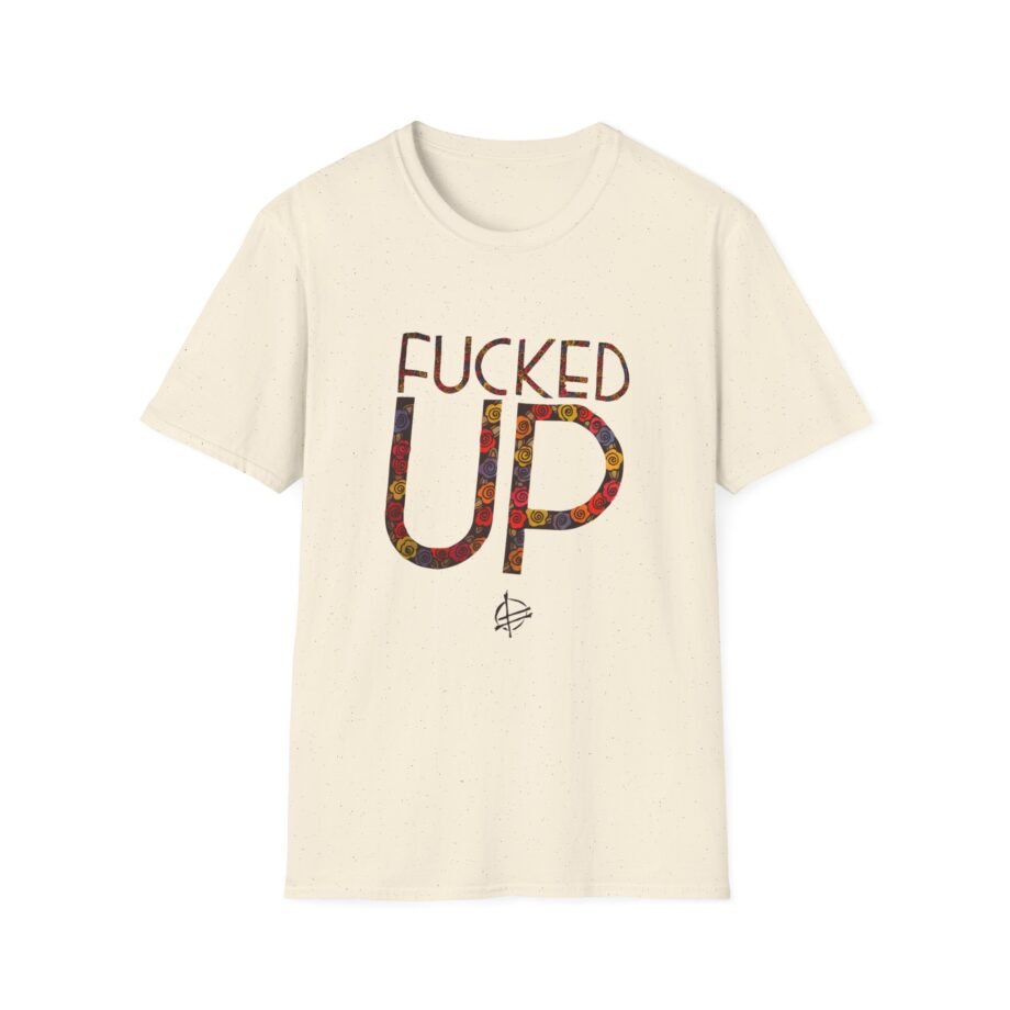 Fucked Up Flower Unisex Soft-style T-shirt