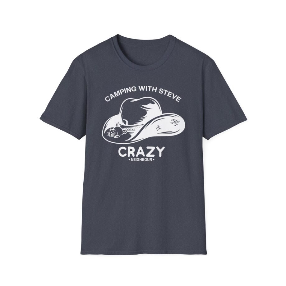 Steve Wallis Crazy Neighbour Unisex Softstyle T-Shirt