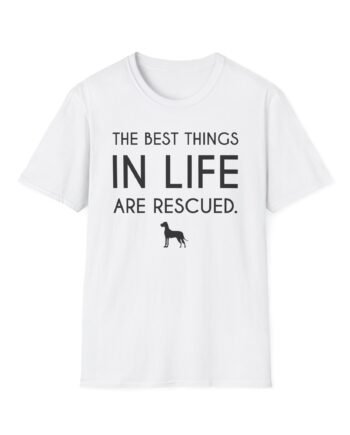 Great Dane Best Things in Life Unisex Softstyle T-shirt
