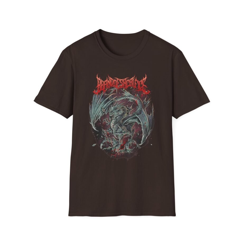 Brand of Sacrifice Two-headed Dragon Unisex Softstyle T-shirt
