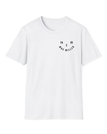 Mac Miller Faces Smile Unisex Softstyle T-shirt