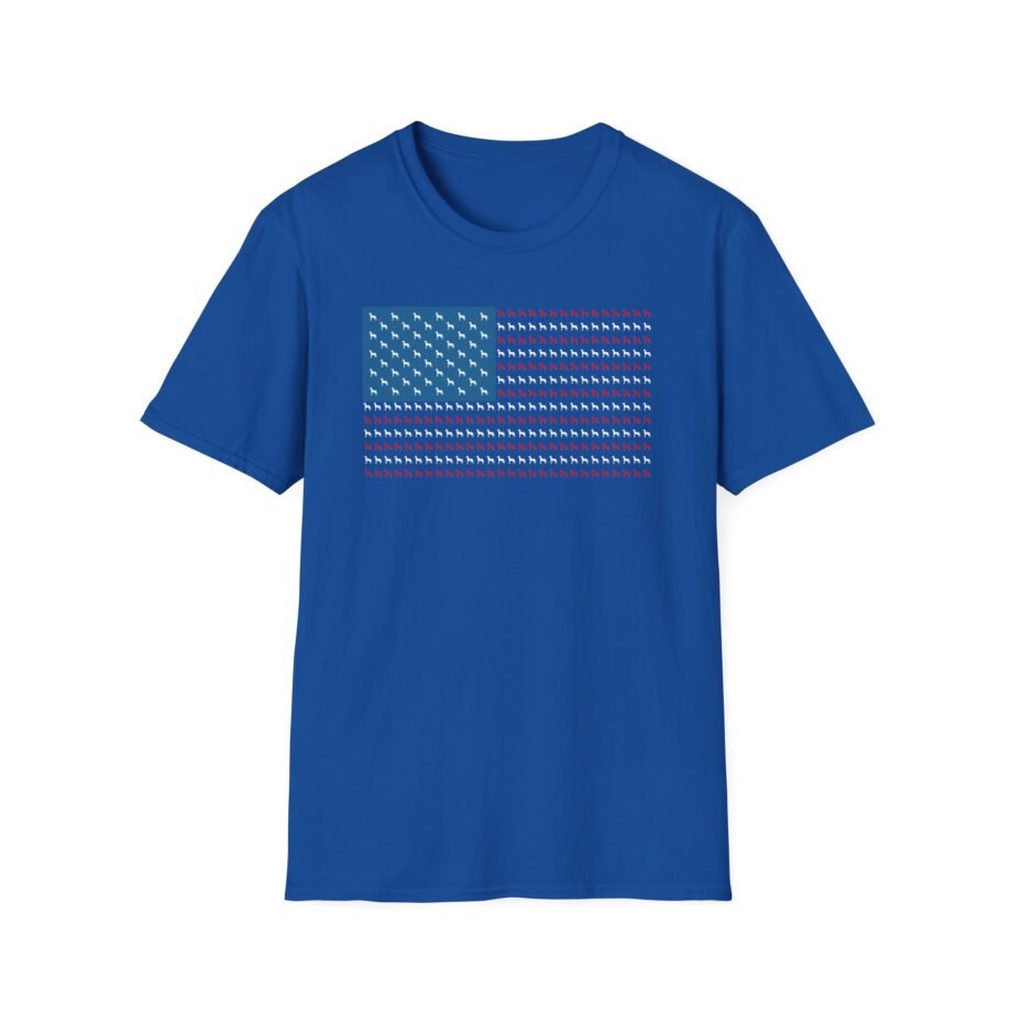 Great Dane American Dane Too Unisex Softstyle T-shirt