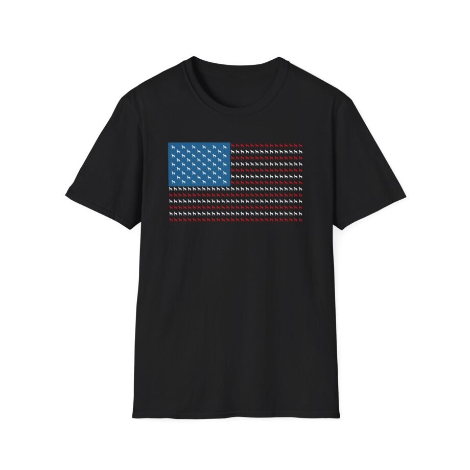 Great Dane American Dane Too Unisex Softstyle T-shirt