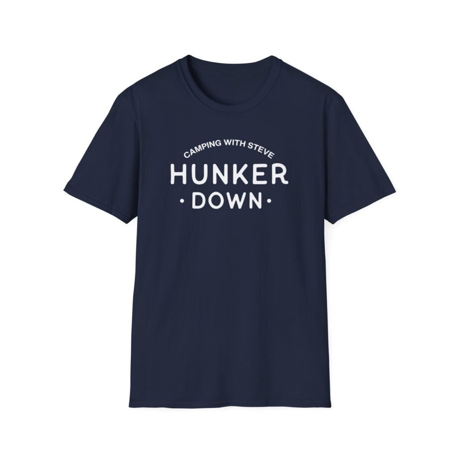 Steve Wallis Hunker Down Unisex Softstyle T-Shirt