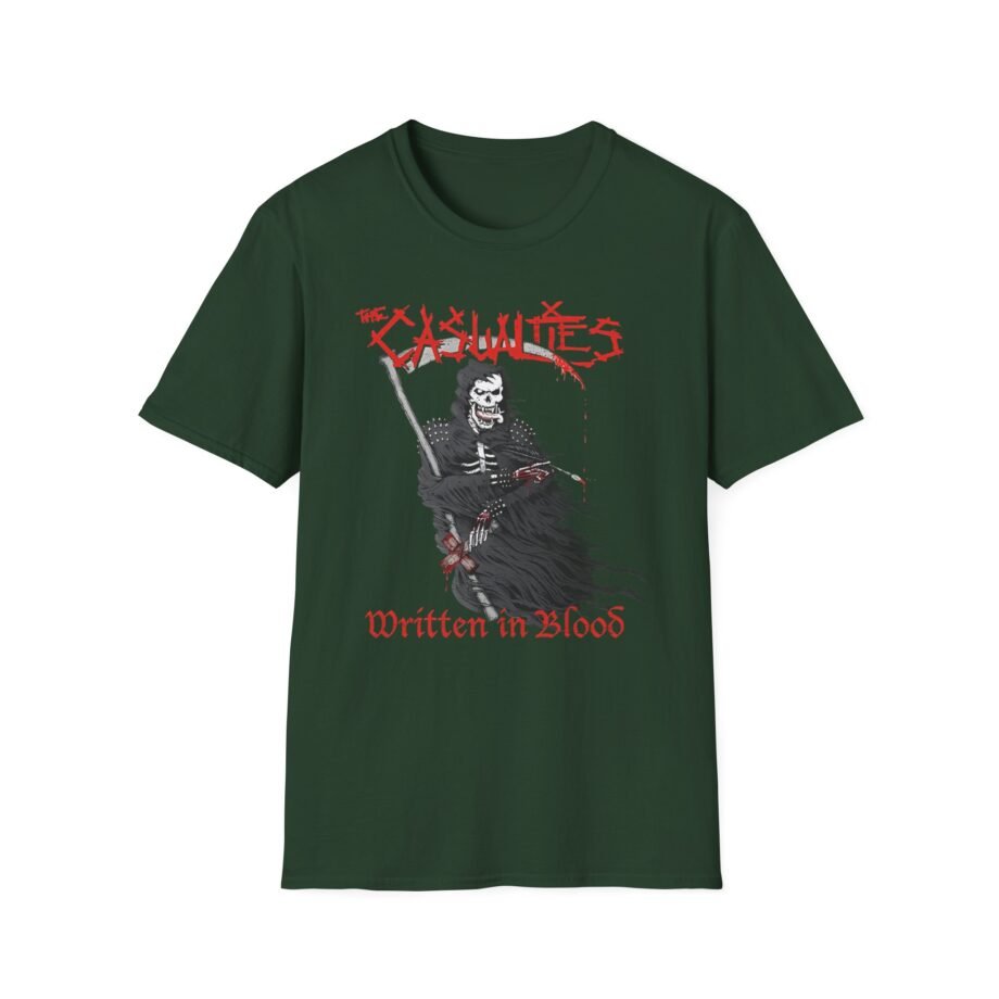 Casualties Written in Blood Unisex Softstyle T-shirt