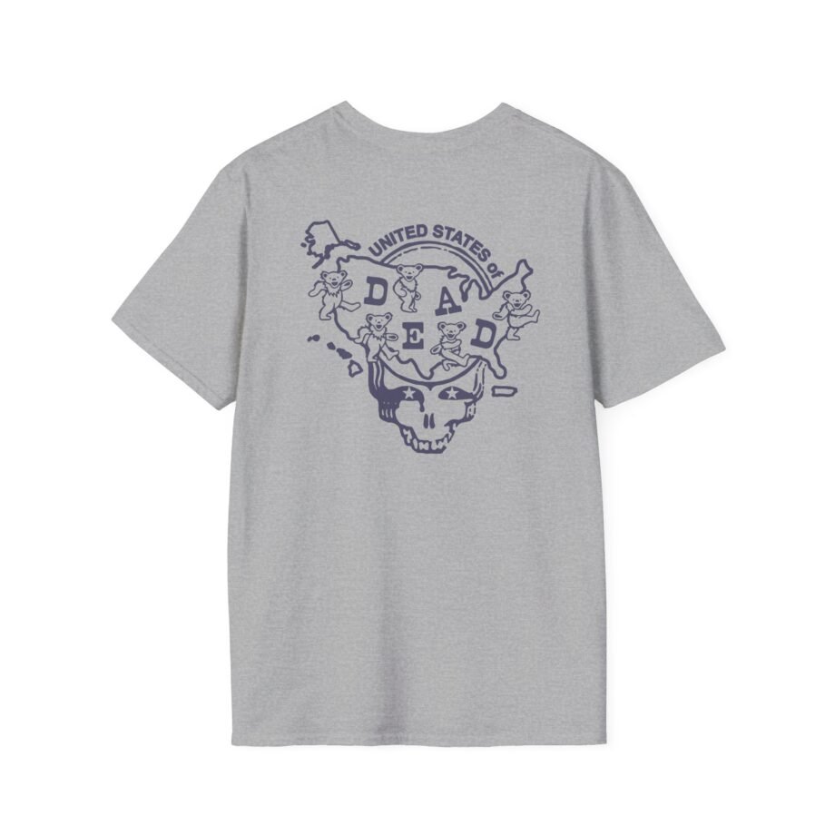 Connecticut United States of Dead Unisex Softstyle T-shirt