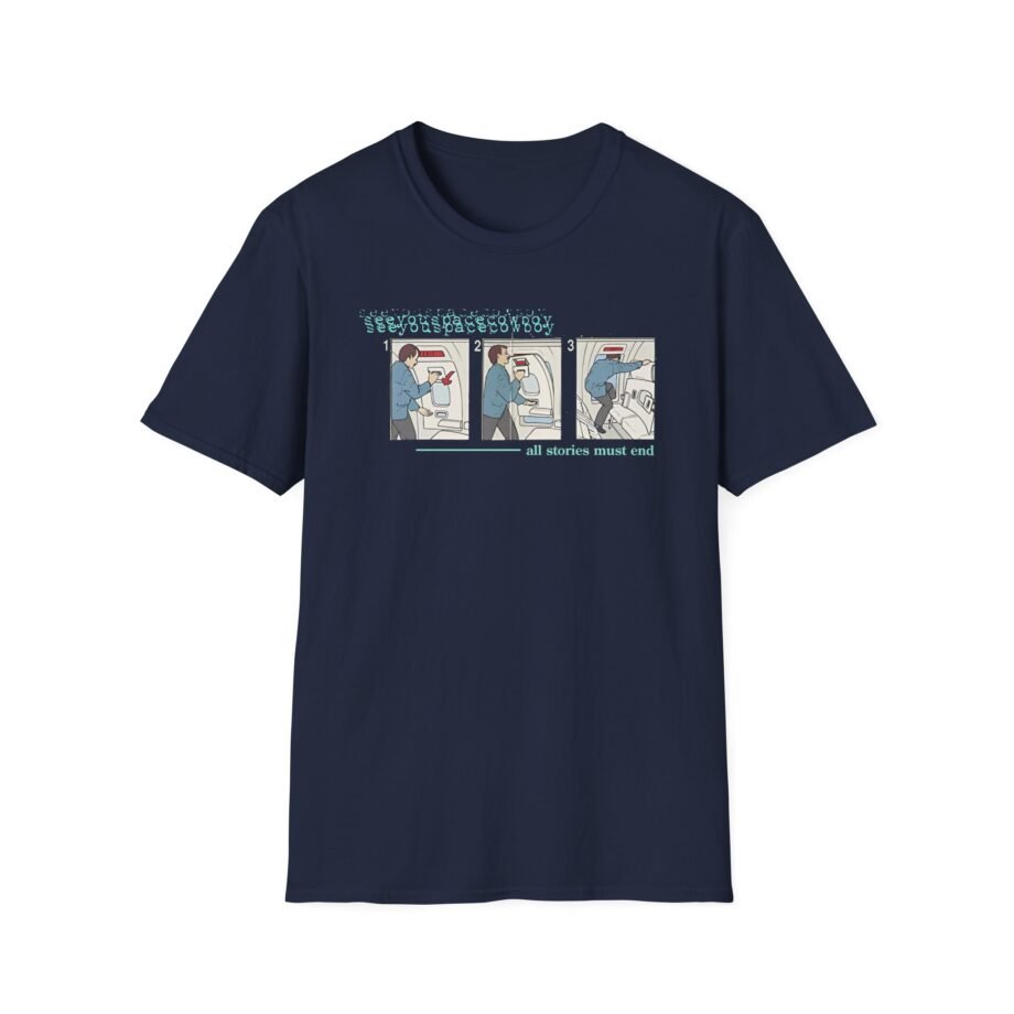 Seeyouspacecowboy Plane Unisex Softstyle T-shirt