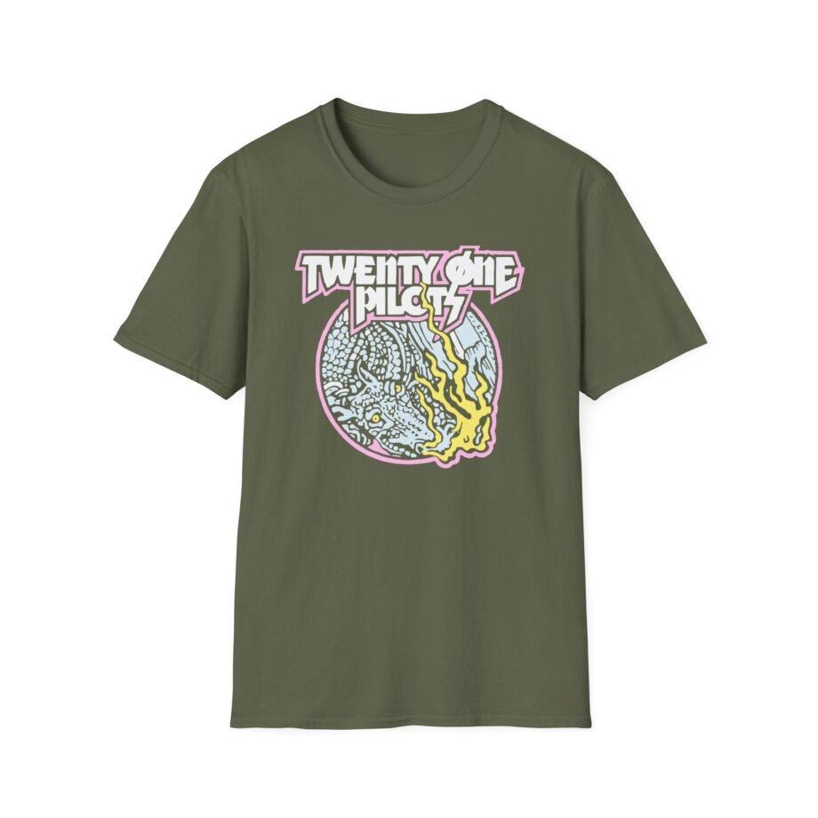 Twenty One Pilots Sai Circle Drag Unisex Softstyle T-Shirt
