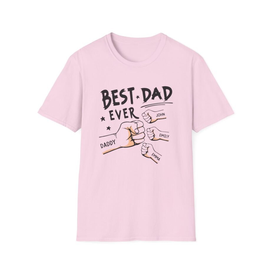The Best Dad Ever Unisex Softstyle T-shirt