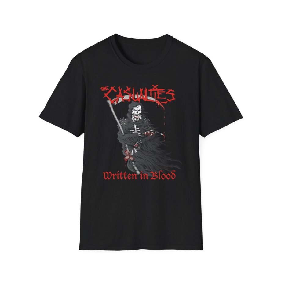 Casualties Written in Blood Unisex Softstyle T-shirt