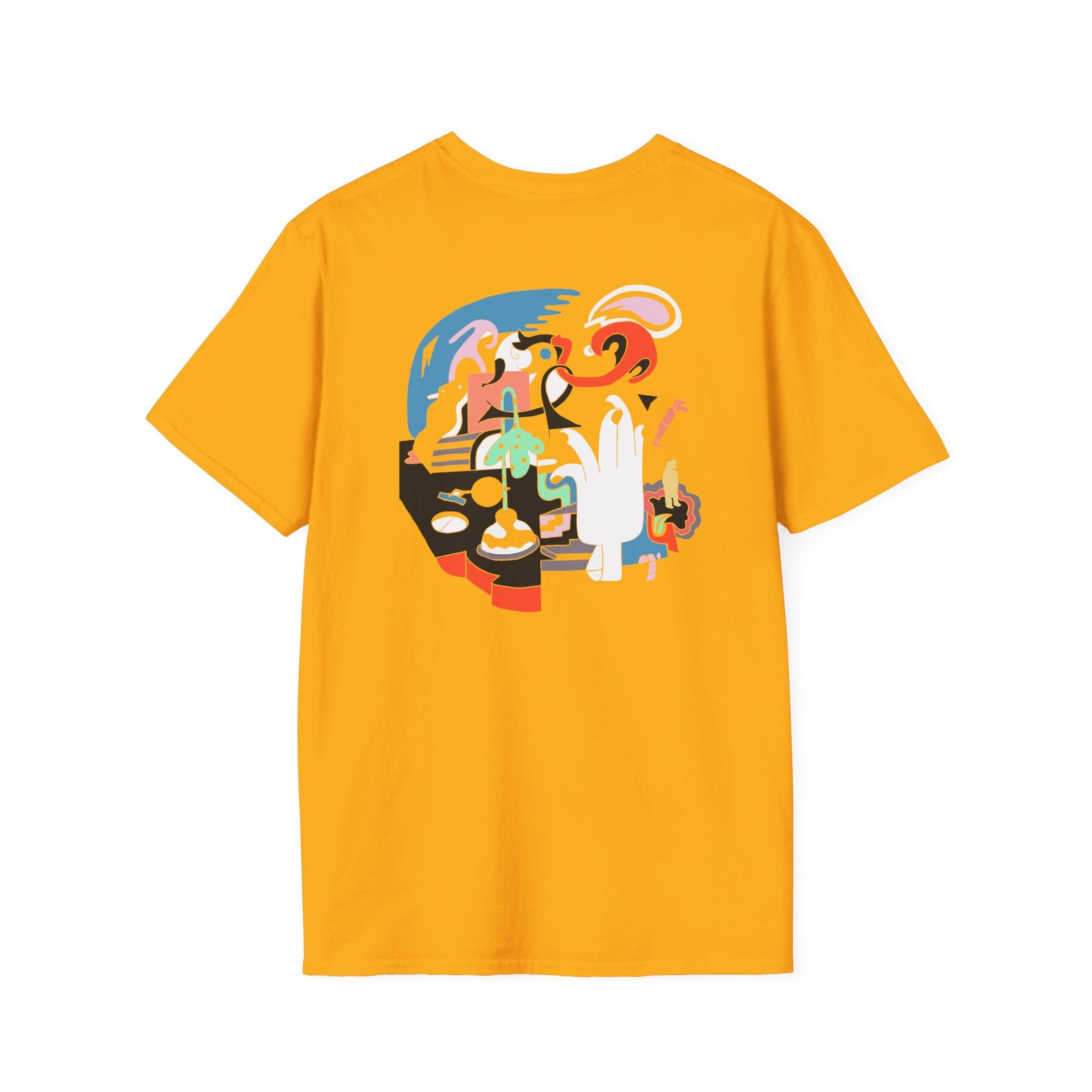 Mac Miller Faces Unisex Softstyle T-shirt