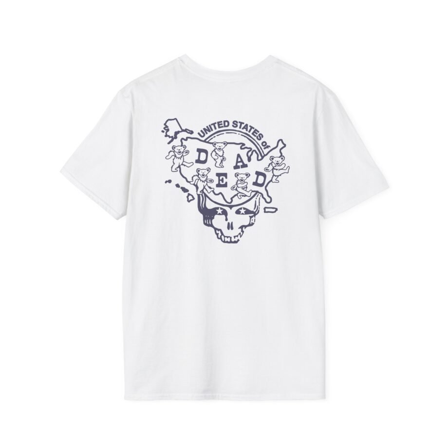 Connecticut United States of Dead Unisex Softstyle T-shirt