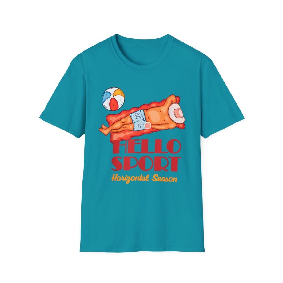 Hello Sport Horizontal Season Unisex Softstyle T-shirt