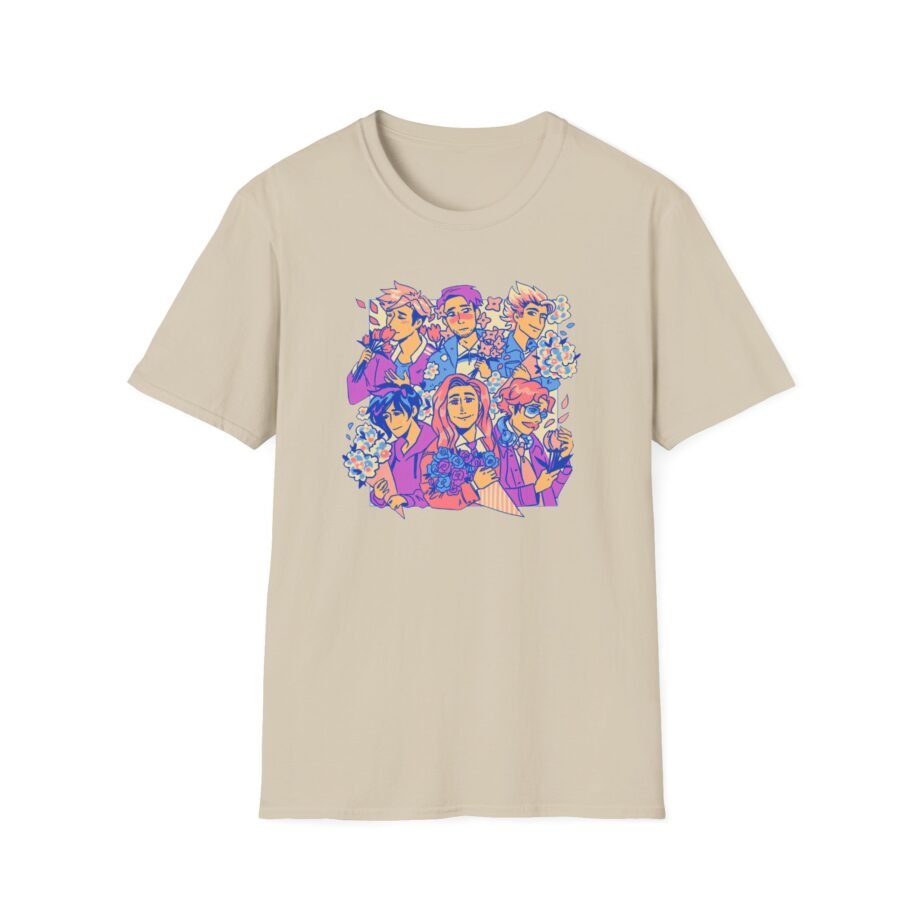 Stardew Valley Bachelor Bouquet Unisex Softstyle T-shirt