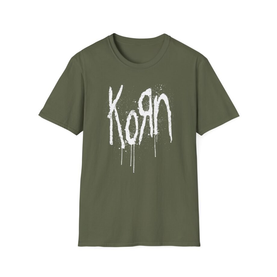 Korn Freak Splatter Unisex Softstyle T-shirt