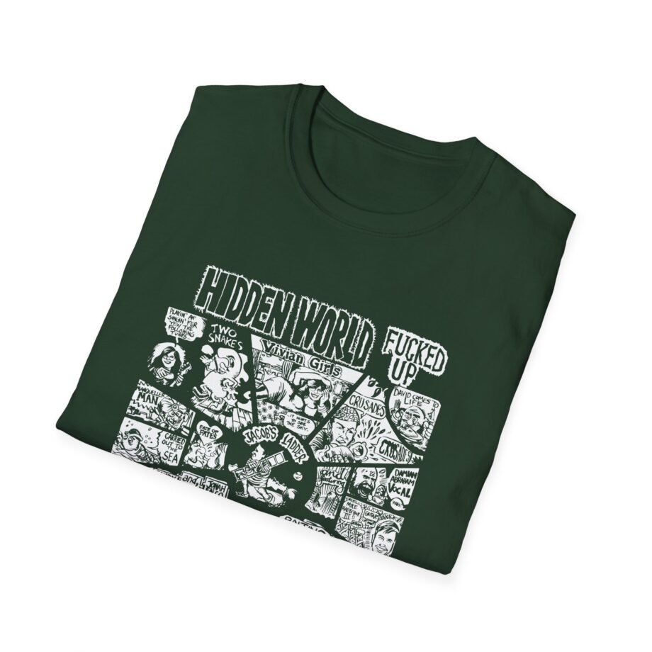 Fucked Up Hidden World Unisex Soft-style T-shirt