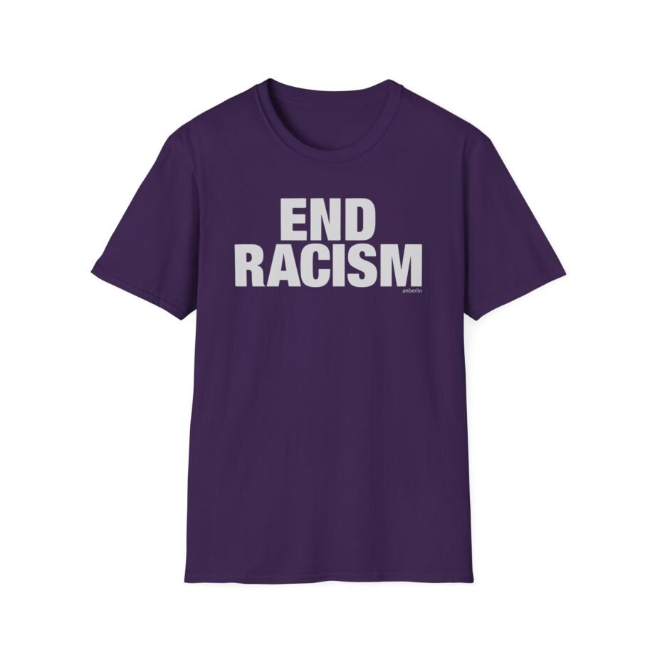 Anberlin End Racism Unisex Softstyle T-shirt