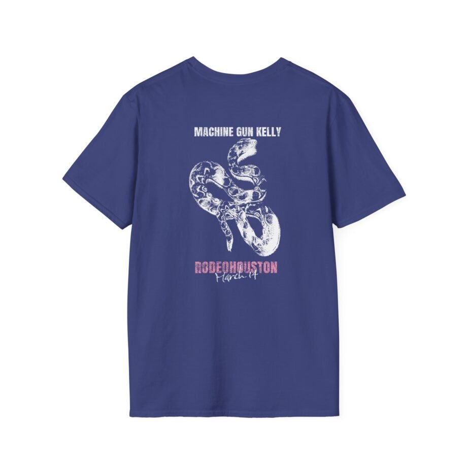 Machine Gun Kelly Outlaw Rodeohouston Unisex Softstyle T-shirt